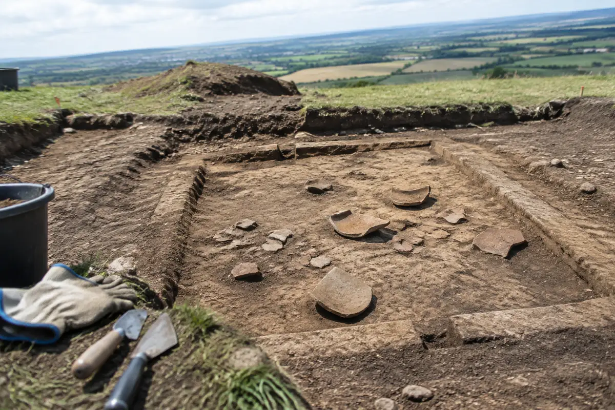Gebäudebefund bei bronzezeitlichem Königsgrab in Seddin: Archäologen rätseln